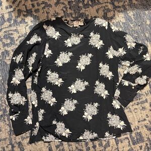 MaxMara Floral Blouse